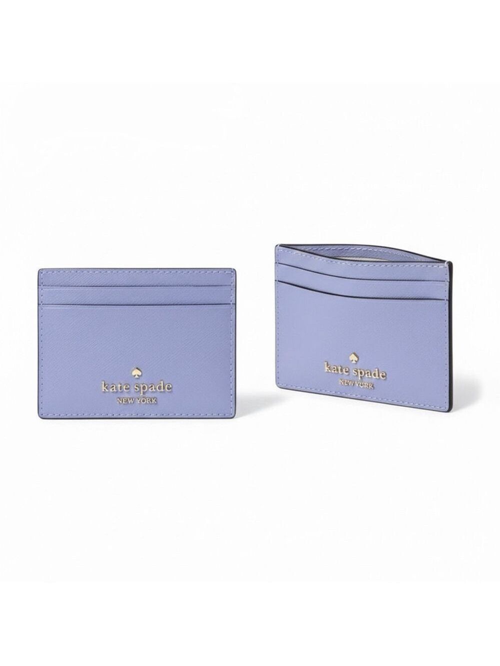 NWT Kate Spade Madison Slim Card Case Wallet in Frosted Blueberry